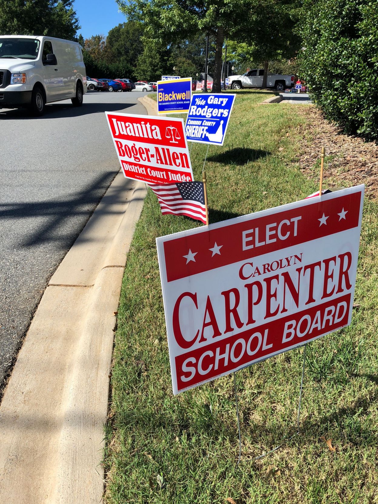 Campaign signs
